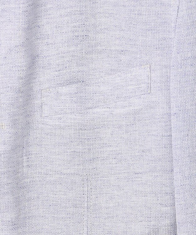 JOSEPH ABBOUD 【キングサイズ・JAPANファブリック/清涼/軽量】クールバスケット ブルゾン パープル系