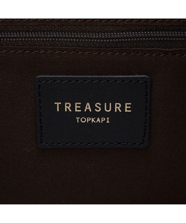 TOPKAPI 【TREASURE TOPKAPI】アニマルジャガード A4 トートバッグ ブラウン
