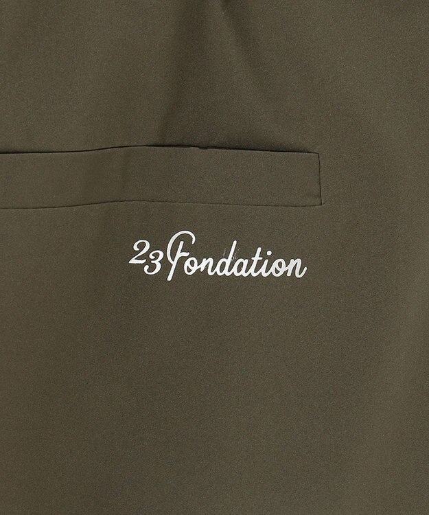 23区GOLF 【23Fondation/MEN】ニット ジョガーパンツ カーキ系