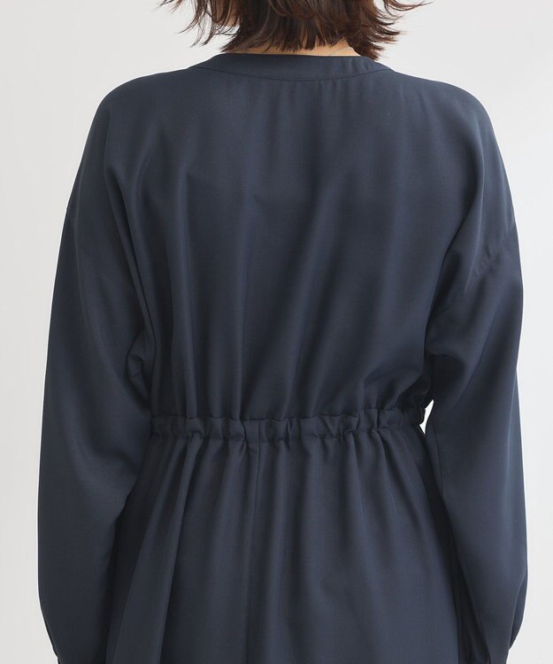 Green Parks ・ＥＬＥＮＣＡＲＥ　ＤＵＥ　イロイロ釦ワンピース Navy