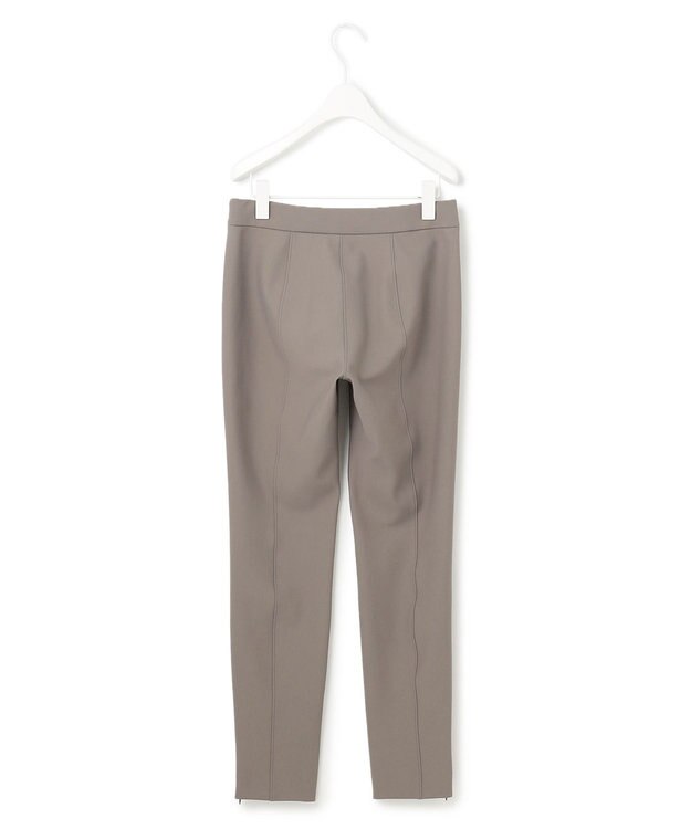 ICB L 【洗える】 テックストレッチ レギンスパンツ スレートカーキ系