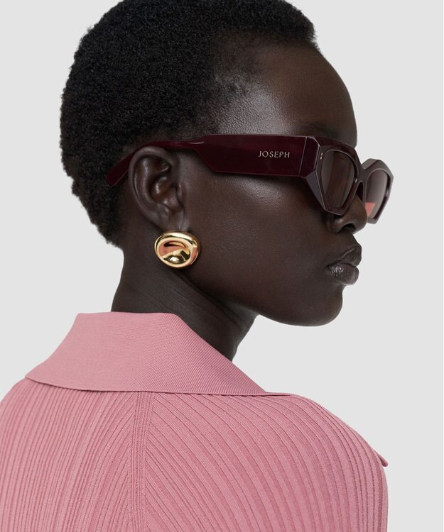 JOSEPH ニットプリッセ　ロングスリーブニット Musk