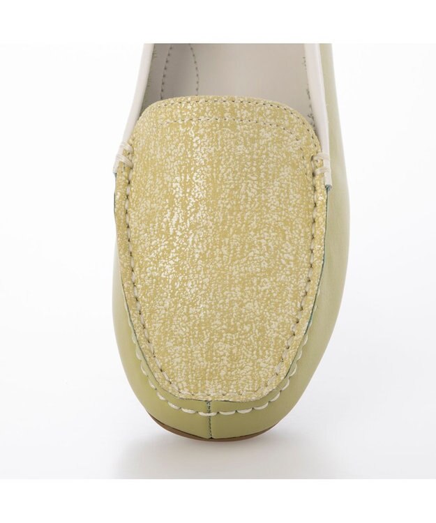 ing 【３E】【サスティナブル】モカシューズ ライトイエロー