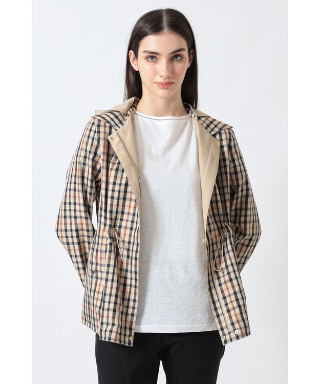 DAKS リバーシブル タフタブルゾン（撥水） ベージュ