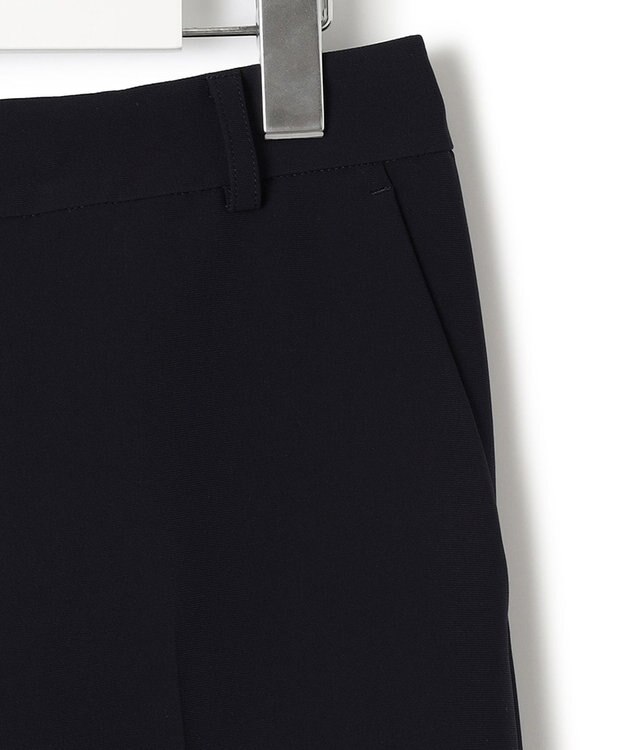 23区 L 【VERY3月号掲載/セットアップ対応】トリアセダブルジョーゼット フルレングス パンツ ネイビー系