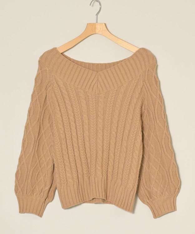 ONWARD Reuse Park 【any FAM】ニット秋冬 ブラウン