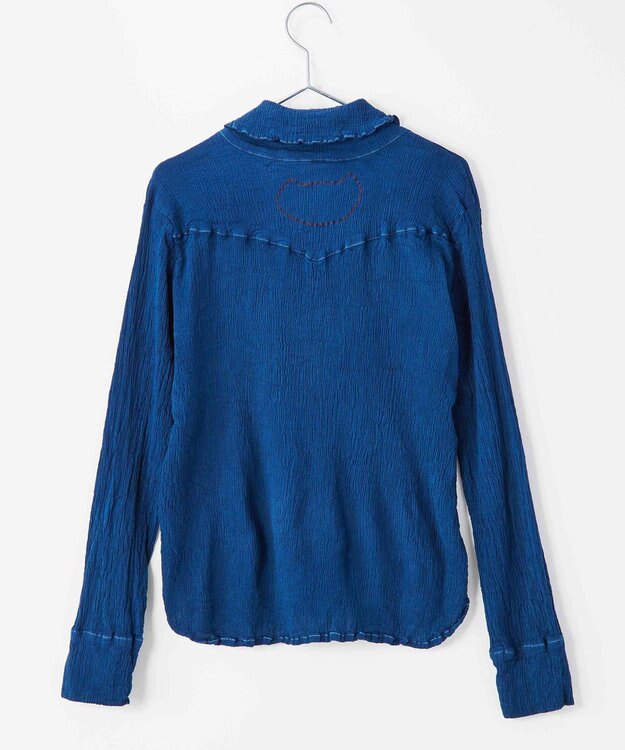 crêprie tsumori chisato creperie INDIGO WESTERN SHIRT クレプリ インディゴウェスタンシャツ INDIGO NAVY