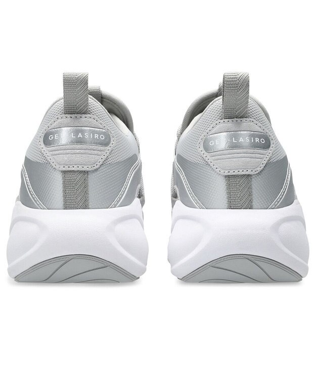ASICS WALKING ゲルラシーロ レディース E相当 ライトグレー×シルバー