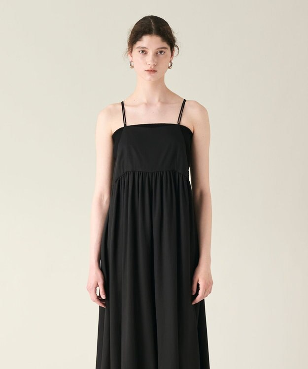 GRACE CONTINENTAL アメスリキャミサロペット ブラック