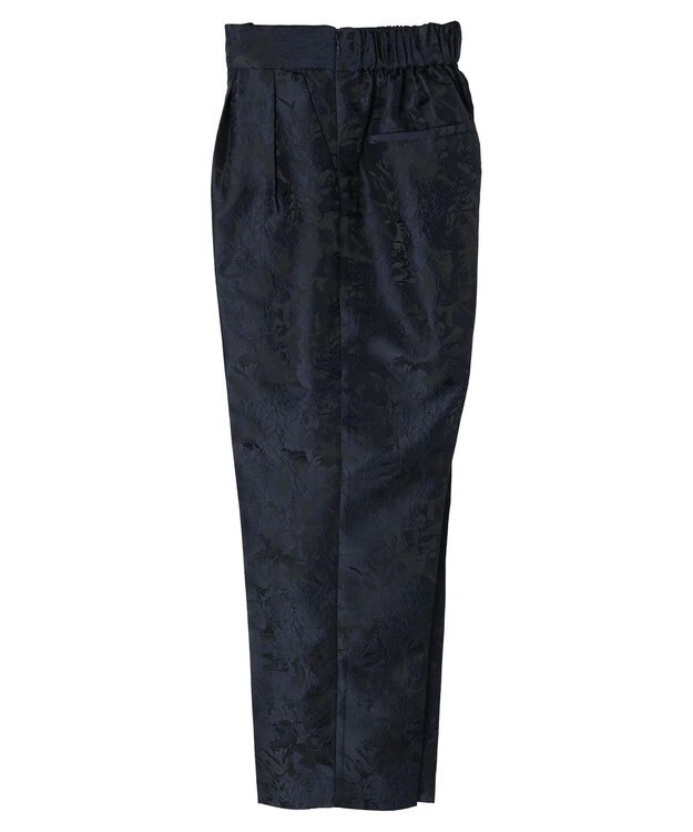 Green Parks Ｂ．ジャガードタックパンツ Black