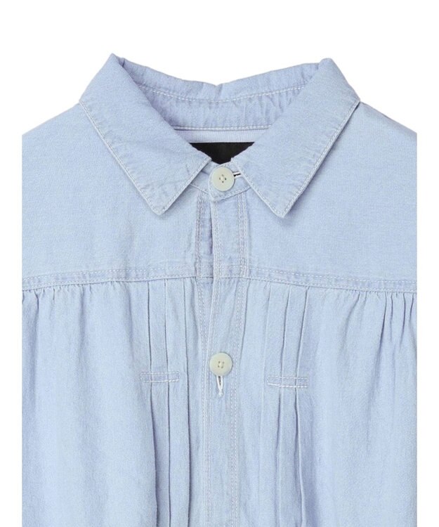 CRAFT STANDARD BOUTIQUE ライトデニムギャザーＧジャン Light Indigo