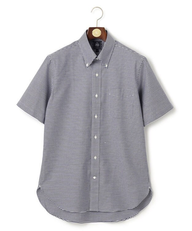 J.PRESS MEN 【WEB・一部店舗限定】ギンガムチェック 半袖シャツ/B.D ネイビー系3