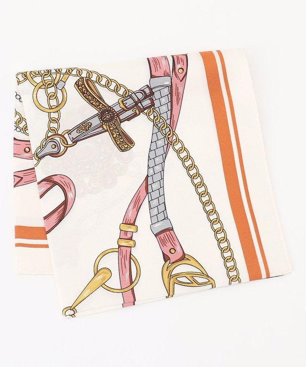 アクセサリーモチーフシルクスカーフ / 組曲 | ファッション通販