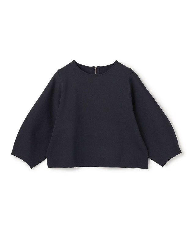 UNFILO BEAUTY FORM KNIT フレアスカート セットアップ ネイビー