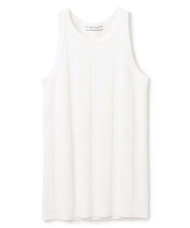 BEIGE， CYRILLE / リブタンク White