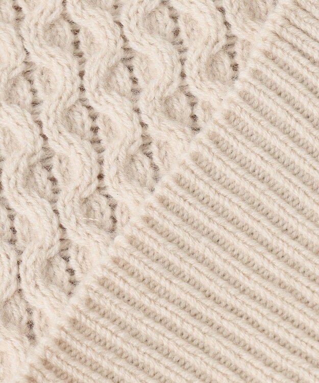 J.PRESS LADIES 【洗える】EIGER CORD カーディガン ホワイト系