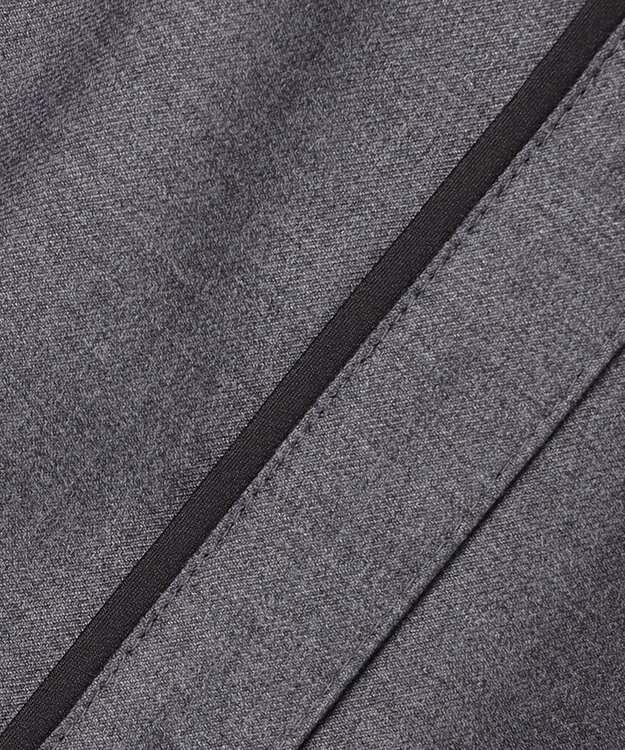 J.PRESS LADIES S ギャバストレッチ ワンピース グレー系