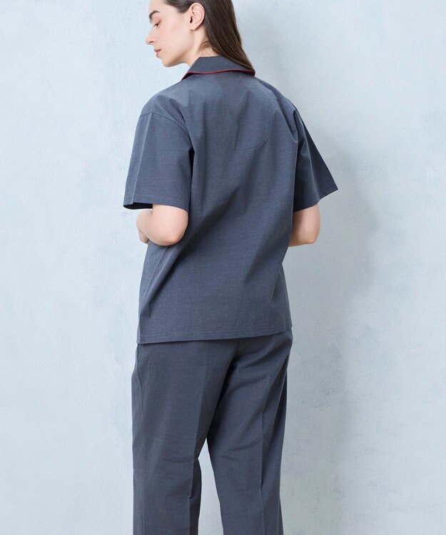 une nana cool 【綿混】アルティメットエアー天竺半袖パジャマ MADE WITH LIBERTY FABRIC LG