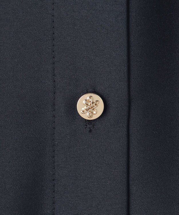 組曲 L 【洗える・涼感】シアーボイル ワンピース ネイビー系