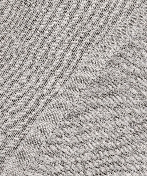 ICB 【先行予約】リネンレーヨンハイゲージ プルオーバーニット オリーブグレー