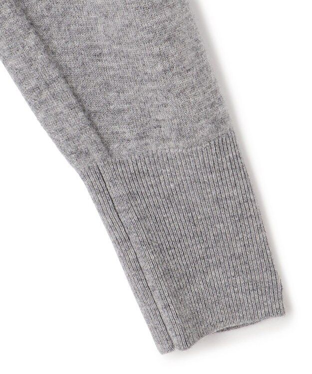 ICB 【洗える】 ジュエルニットカーディガン ライトグレー系