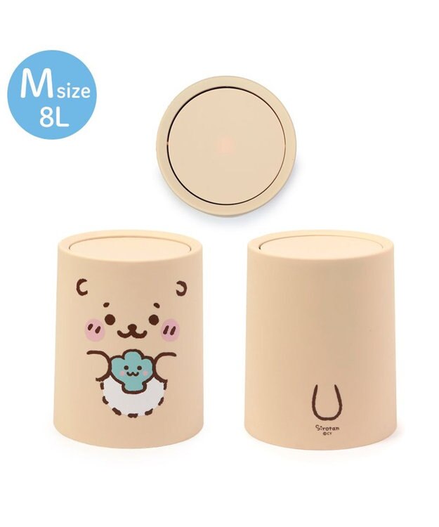 Mother garden しろたん お友達  顔ぼん  ダストボックス ３個セット《しろたんL / らっこいぬＭ / らむねS 》 ３個セット