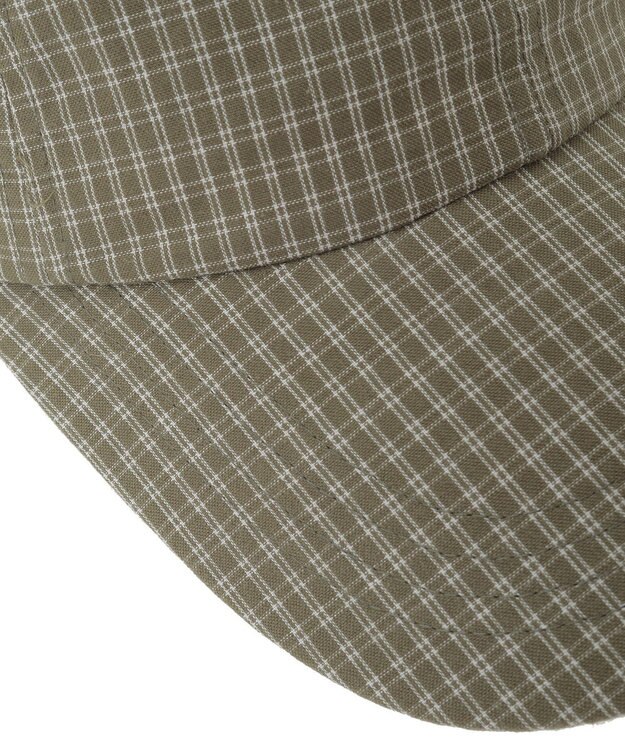 AMERICAN HOLIC チェックキャップ Khaki