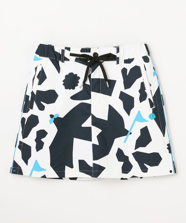 PW CIRCULUS 【WOMEN】DOVE柄 ボックススカート ゴルフウェア レディース ホワイト系5