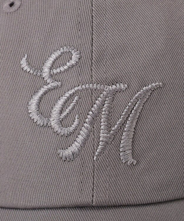 earth music&ecology 【UVカット】アソートロゴCAP Ivory