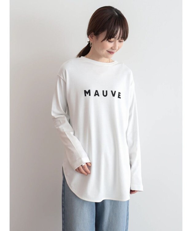 AMERICAN HOLIC Ｄａｉｌｙ！　ラウンドカットチュニック White