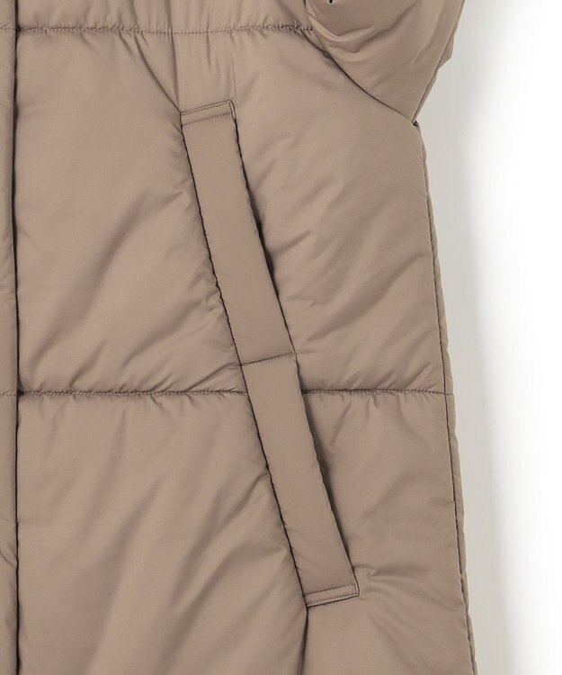 J.PRESS YORK STREET 【WOMEN】中綿フードコート ブラウン系