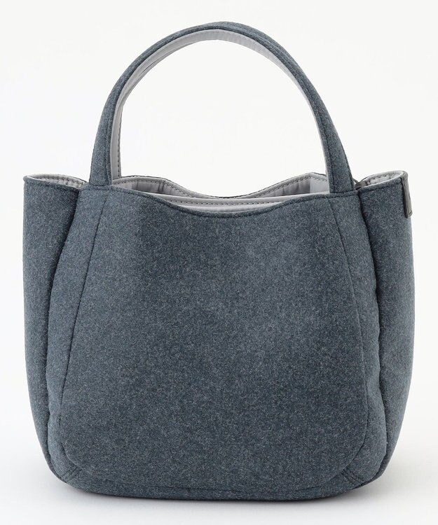 Y'SACCS フェルトトート　SSサイズ ダークグレー