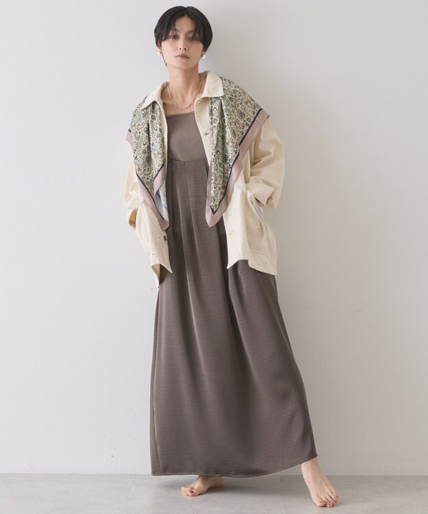 AMERICAN HOLIC ペイントデニムカバーオールジャケット White