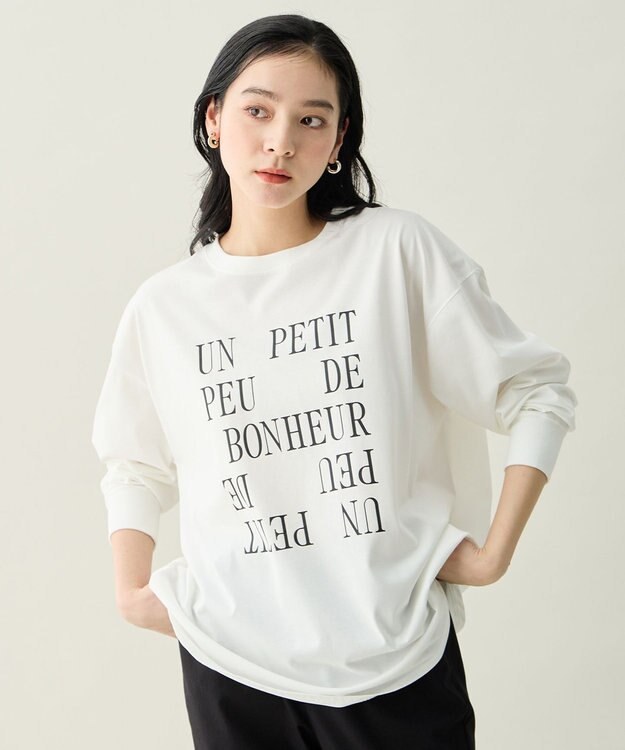 ANY 【Sサイズあり】アソートロゴルーズTシャツ ブラックロゴ