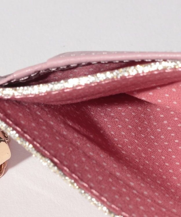 LANVIN en Bleu メラニー リール付きパスケース ピンク