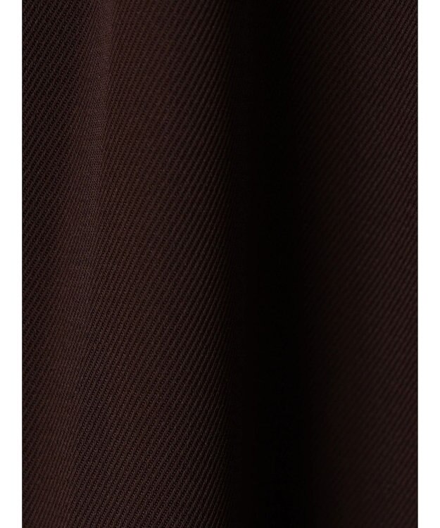 earth music&ecology ラッフルフリルイレヘムスカート Brown