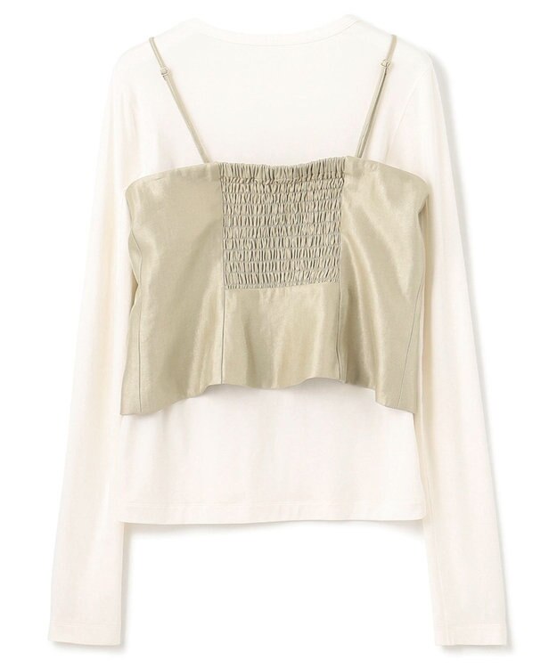 UNFILO 【STORY×UNFILOコラボ】ビスチェセットアップ 3点セット シャンパンベージュ