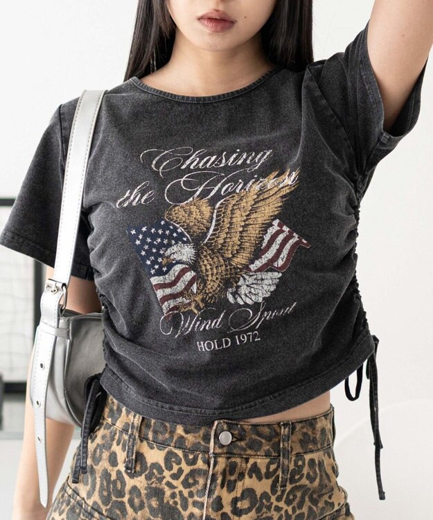 WEGO ヴィンテージライクドロストちびT 柄3