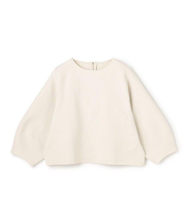 UNFILO BEAUTY FORM KNIT フレアスカート セットアップ グレージュ×ブラック