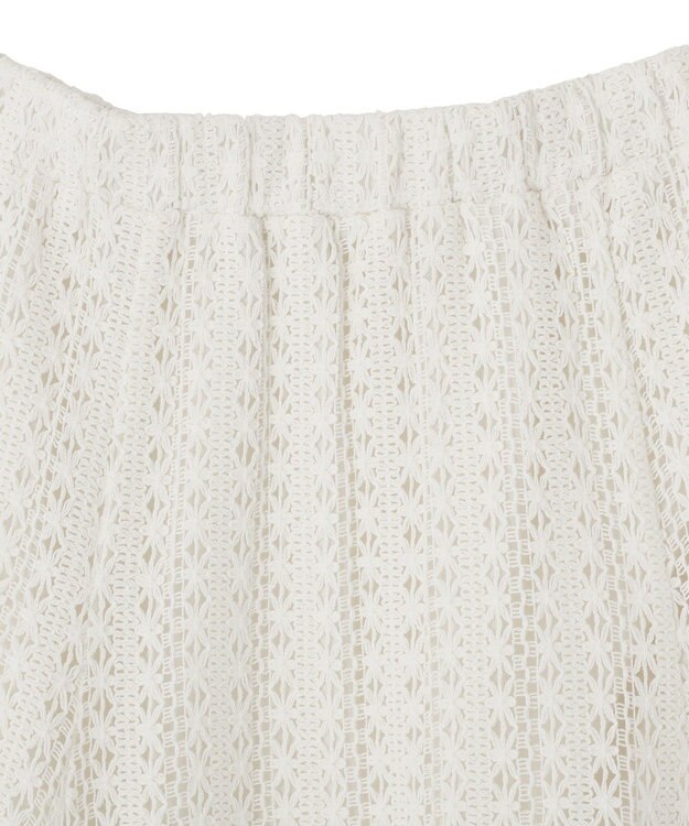 AMERICAN HOLIC レースロングマーメイドスカート Ivory