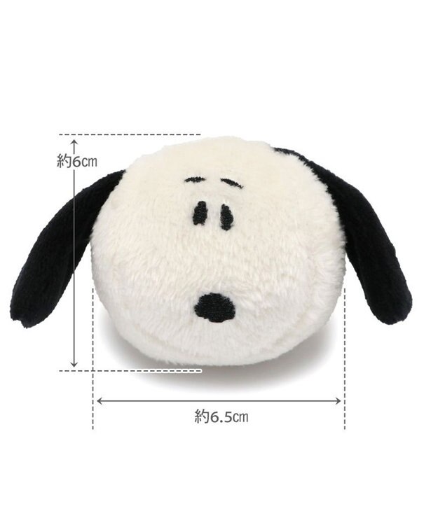 PET PARADISE スヌーピー フェイスボールトイ ホワイト