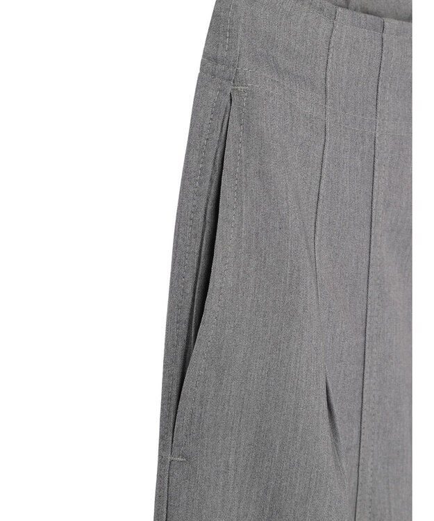 Green Parks ・ＥＬＥＮＣＡＲＥ　ＤＵＥ　センターシームタックパンツ Gray