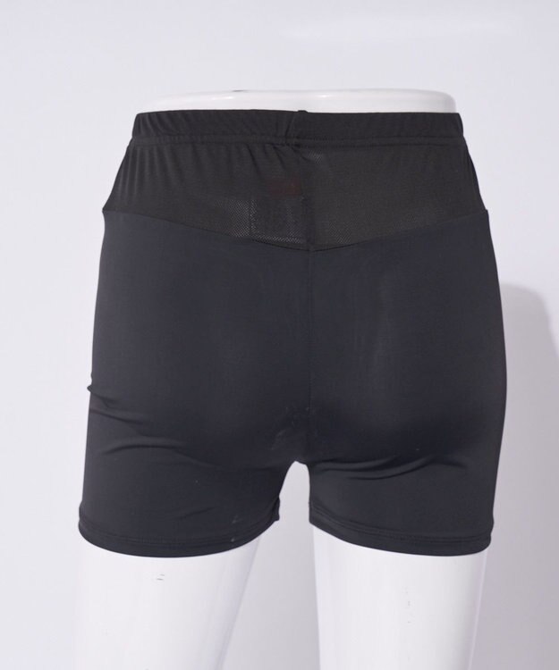 FILA GOLF／marie claire 【Marie claire sports】接触冷感ショート丈レギンス ブラック