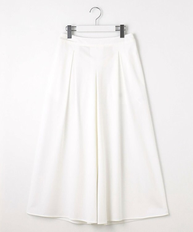 J.PRESS LADIES 【WEB限定カラーあり・洗える】トリコットジャージー フレアーパンツ ホワイト系