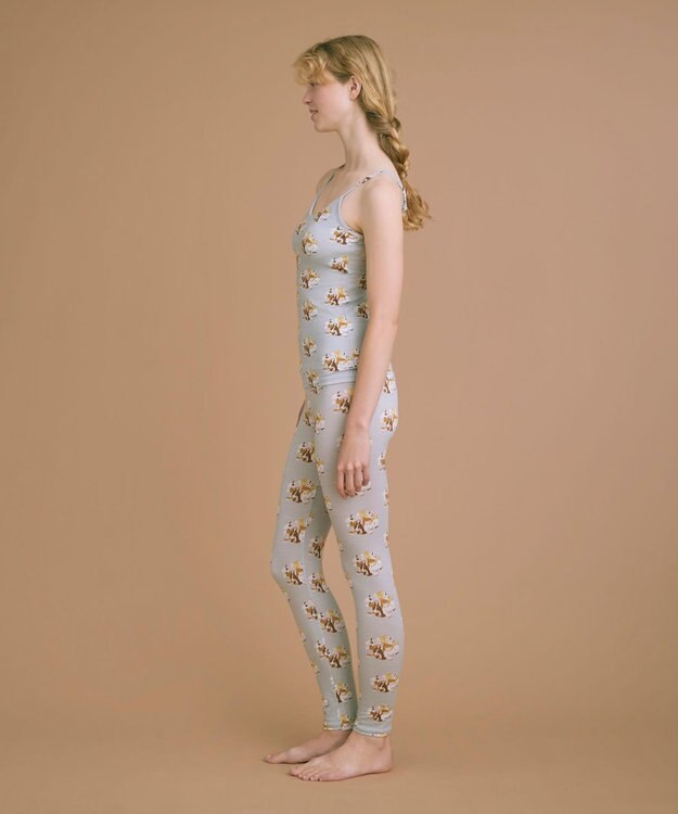 une nana cool 2026年お年賀「まるっとうまくいく」 カップ付きキャミソール グレー