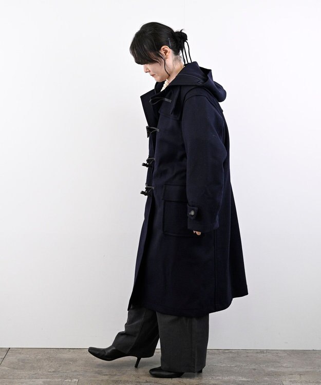 LENO DUFFEL COAT 《MONTGOMERY×LENO》《UNISEX》 ダッフルコート NAVY