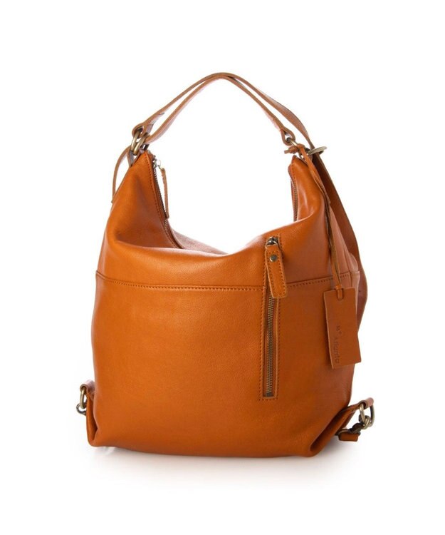 UNBILLION アトランタ ATLANTA / 牛革2wayリュック キャメル