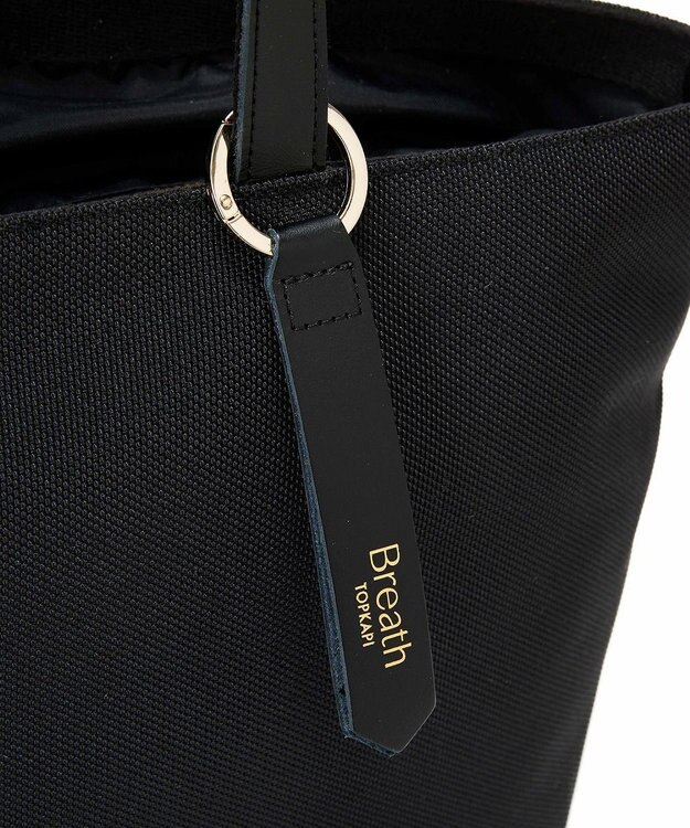 TOPKAPI 【新色追加】【Breath TOPKAPI】Aerial エアリアル ナイロン カラーストラップ付き A4 トートバッグ /軽量 ブラック