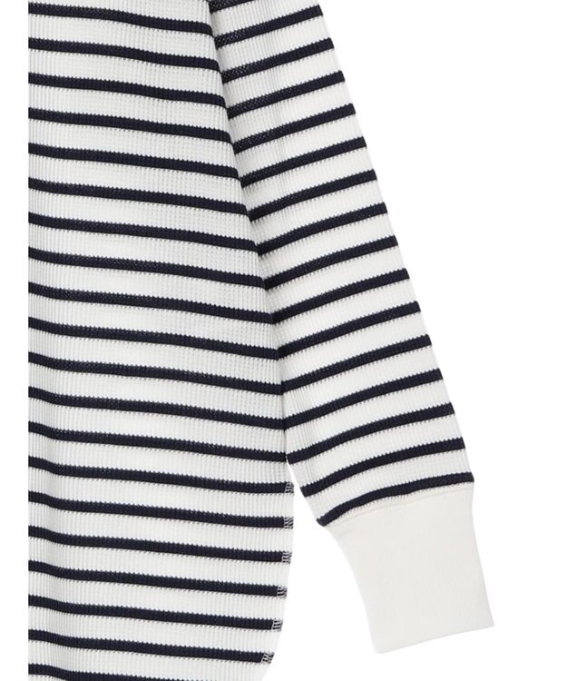 Green Parks ワッフルプルオーバー Border