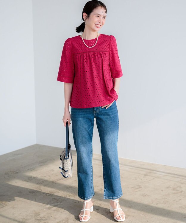 組曲 ナローベルト リボンサンダル ホワイト系